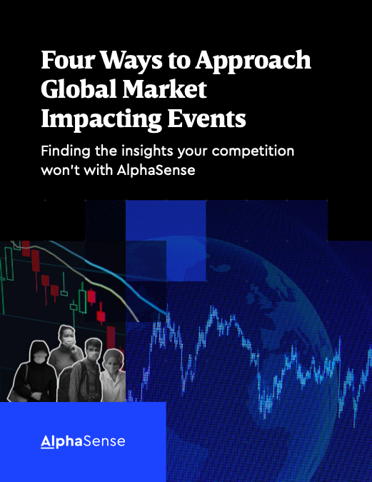 Four Ways to Approach Global Market Impacting Events