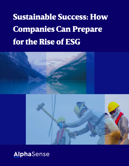 Sustainable Success: The Rise of ESG