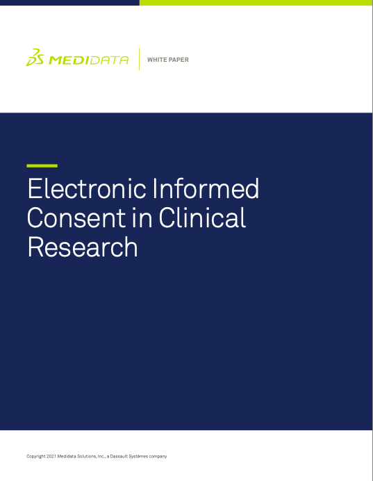 Electronic Informed Consent in Clinical Research