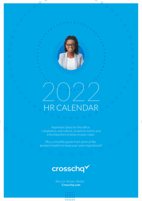 2022 HR Calendar