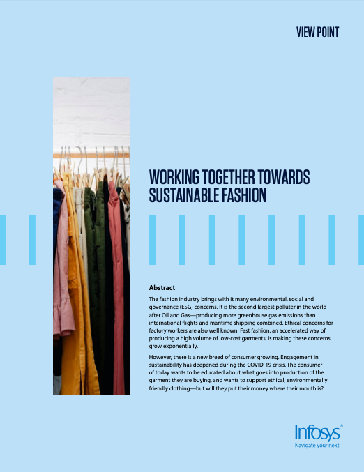 Working Together Towards Sustainable Fashion